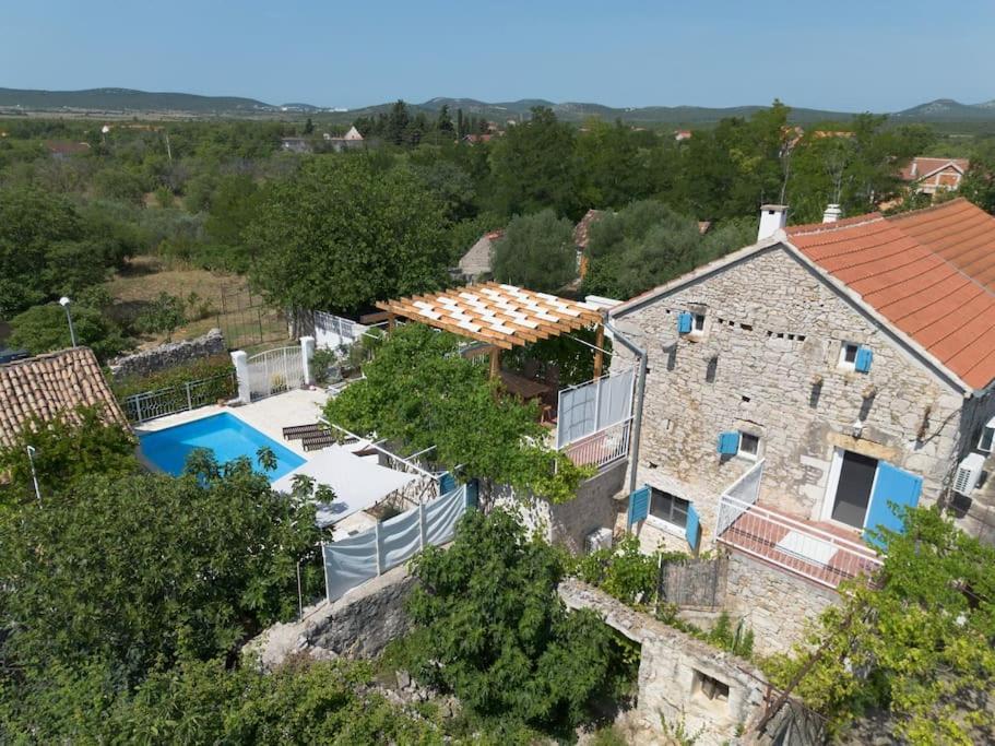 Stone House Kula Milica Villa Mala Cista Exteriör bild