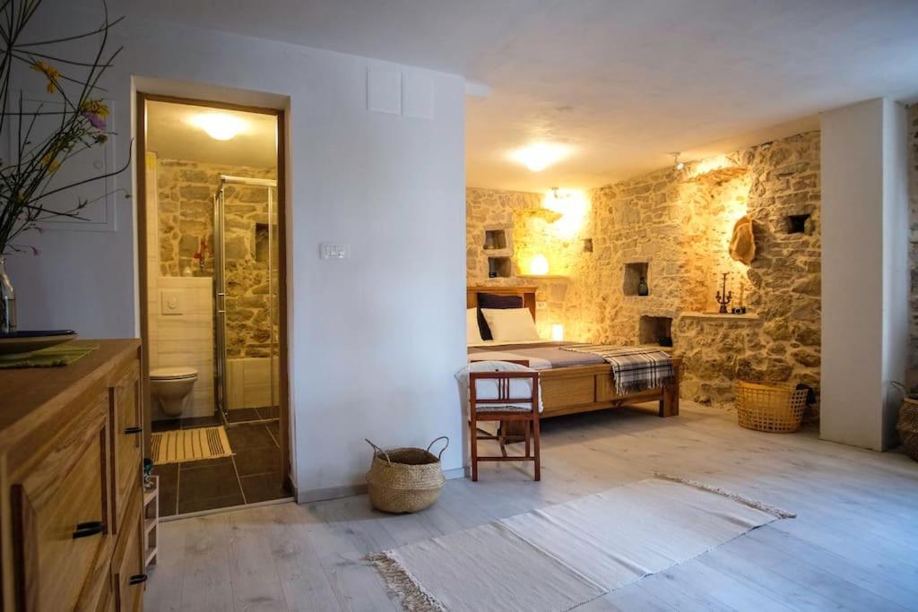 Stone House Kula Milica Villa Mala Cista Exteriör bild
